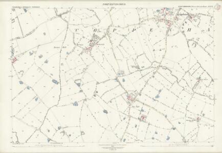 Staffordshire XLIV.6 (includes: Bradley; Coppenhall; Dunston) - 25 Inch Map