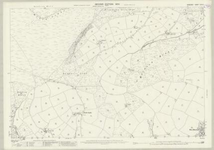 Somerset XLVI.3 (includes: Cutcombe; Timberscombe; Wootton Courtenay) - 25 Inch Map