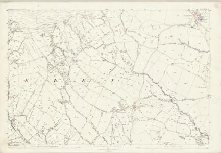 Shropshire LXXIX.8 (includes: Coreley; Hopton Wafers; Milson) - 25 Inch Map