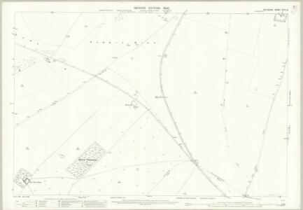 Wiltshire XLVI.12 (includes: Charlton; Easterton; Market Lavington; Orcheston; Rushall; Tilshead) - 25 Inch Map