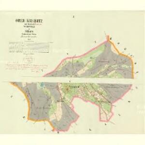 Ober Kreibitz - c2054-1-001 - Kaiserpflichtexemplar der Landkarten des stabilen Katasters
