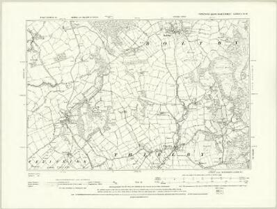 Yorkshire LXXXVIII.SE - OS Six-Inch Map