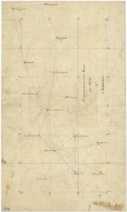 Trigonometrisk grunnlag, Squelet-Cart 44: Kart for 1848
