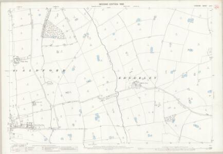Cheshire LIII.4 (includes: Aldford; Churton by Aldford; Churton by Farndon; Coddington; Edgerley; Kings Marsh) - 25 Inch Map