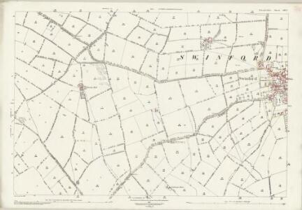 Leicestershire LIII.9 (includes: Catthorpe; Shawell; Swinford) - 25 Inch Map