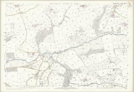 Devon XXXII.3 (includes: Mariansleigh; Meshaw; Romansleigh; Rose Ash) - 25 Inch Map