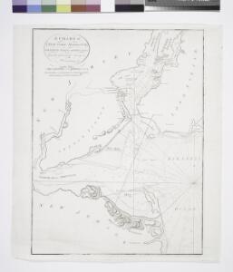 A chart of New York Harbour: with the banks, soundings and sailing marks from the most accurate surveys & observations.