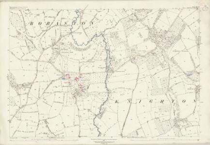 Worcestershire XII.14 (includes: Boraston; Kington on Teme) - 25 Inch Map