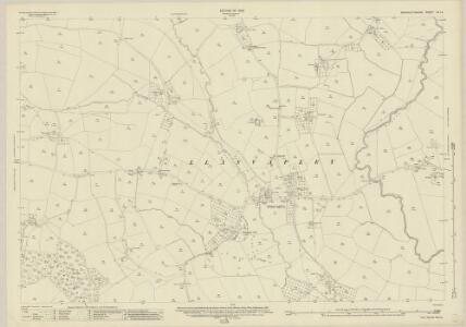 Monmouthshire VII.14 (includes: Llanarth Fawr; Llandeilo United; Llanover Fawr) - 25 Inch Map