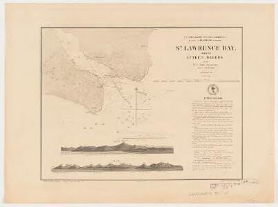 St. Lawrence Bay showing Lutke's Harbor