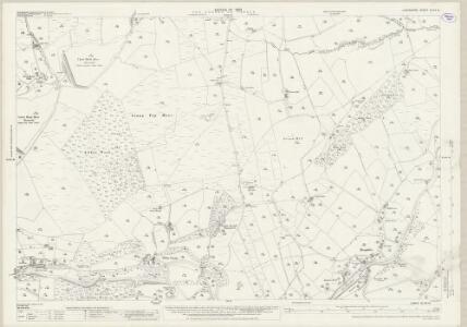 Lancashire XLVIII.14 (includes: Barley With Wheatley Booth; Barrowford; Blacko; Roughlee Booth) - 25 Inch Map