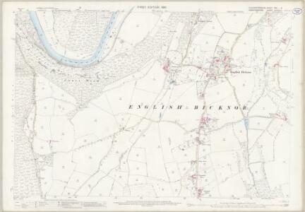 Gloucestershire XXX.8 (includes: English Bicknor; Goodrich; Welsh Bicknor) - 25 Inch Map