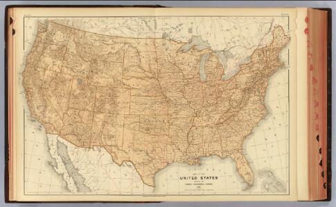 1. United States topographical features.