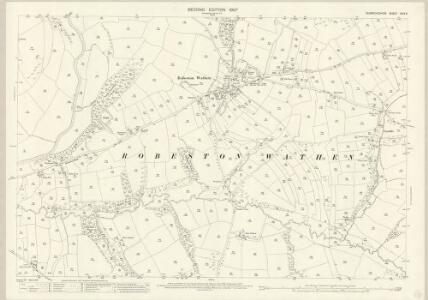 Pembrokeshire XXIX.5 (includes: Llawhaden; Narberth North; Robeston Wathen) - 25 Inch Map