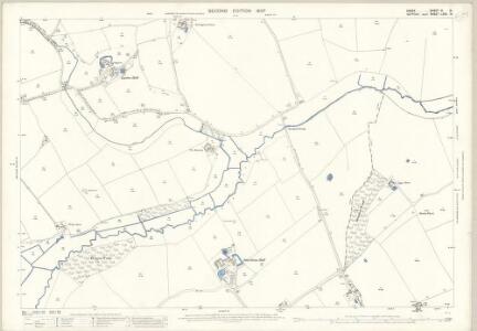 Suffolk LXXII.14 (includes: Ballingdon; Belchamp Walter; Borley; Bulmer) - 25 Inch Map
