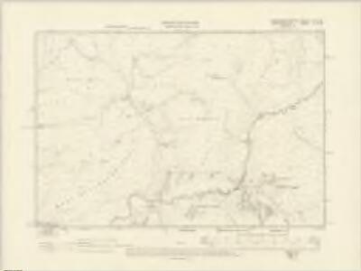 Montgomeryshire XL.NW - OS Six-Inch Map