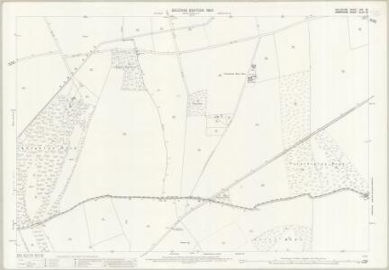 Wiltshire LXX.16 (includes: Bishopstone; Broad Chalke; Martin) - 25 Inch Map
