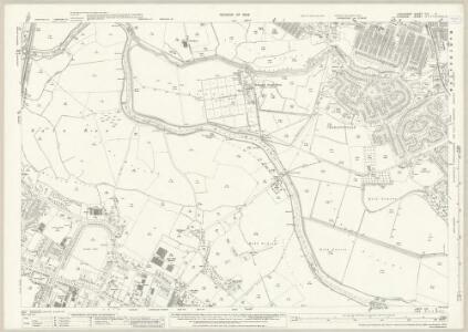 Lancashire CXI.5 (includes: Manchester; Sale; Stretford) - 25 Inch Map