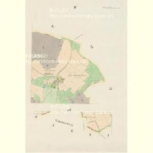 Ginoschitz (Ginossice) - c2921-1-004 - Kaiserpflichtexemplar der Landkarten des stabilen Katasters