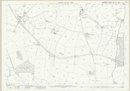 Shropshire XXIII.4 (inset XXIV.1) (includes: Adbaston; Cheswardine; High Offley; Hinstock) - 25 Inch Map