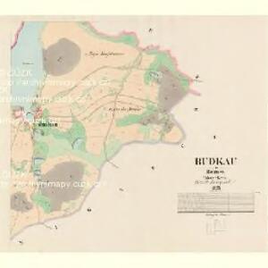 Budkau - c0641-1-002 - Kaiserpflichtexemplar der Landkarten des stabilen Katasters