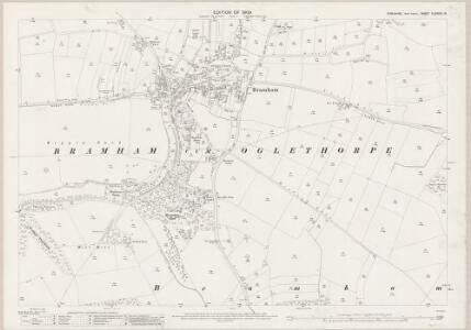 Yorkshire CLXXXIX.15 (includes: Bramham Cum Oglethorpe) - 25 Inch Map