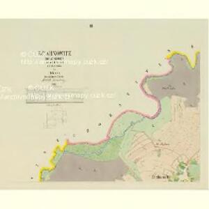Drahnowitz (Drahnowic) - c1490-1-003 - Kaiserpflichtexemplar der Landkarten des stabilen Katasters