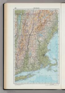 199.  New England.  The World Atlas.