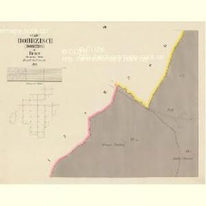 Dobrzisch (Dobrziss) - c1219-1-006 - Kaiserpflichtexemplar der Landkarten des stabilen Katasters