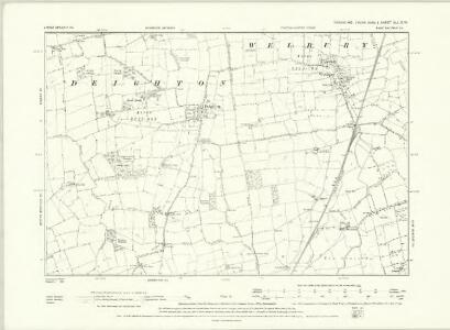Yorkshire XL.NE - OS Six-Inch Map