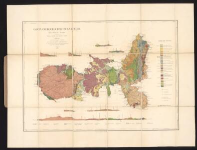 Carta geologica dell'Isola d'Elba