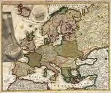 Eclipseos solis totalis cum mora, d. 12 maji 1706 horis antem: in Europa celebratæ, geographica repræsentatio