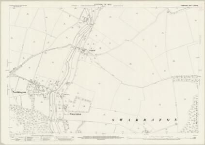 Hampshire and Isle of Wight XXXIV.9 (includes: Candovers; Northington) - 25 Inch Map