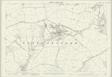 Somerset LIII.11 (includes: Ditcheat; East Pennard; Pylle) - 25 Inch Map