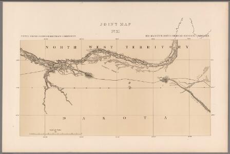Joint Map No. XI.  United States Northern Boundary Commission.  (Canadian Border).