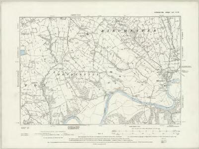 Lancashire LIII.NE - OS Six-Inch Map