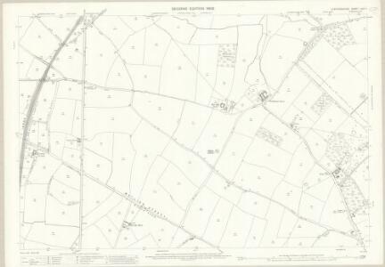 Staffordshire LVIII.7 (includes: Lichfield St Michael; Shenstone; Swinfen And Packington; Wall; Weeford) - 25 Inch Map