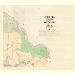 Stettin (Stetina) - m3060-1-002 - Kaiserpflichtexemplar der Landkarten des stabilen Katasters