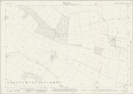 Essex (New Series 1913-) n XLVI.12 (includes: Great Wigborough; Layer Marney; Tolleshunt Knights) - 25 Inch Map