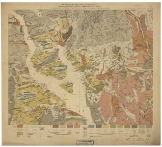 Geologisk kart 8b: Jordbundskart over en del af Mjøsens Omegn