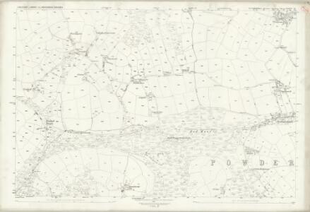 Cornwall XXXIV.14 (includes: Lanhydrock; Lanivet; Lanlivery; Lostwithiel) - 25 Inch Map