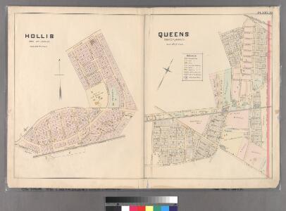Plate 20: Hollis, Town of Jamaica. - Queens, Town of Jamaica.
