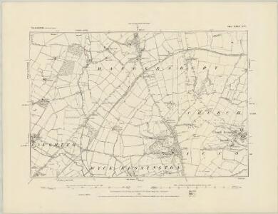 Gloucestershire XXVII.NW - OS Six-Inch Map