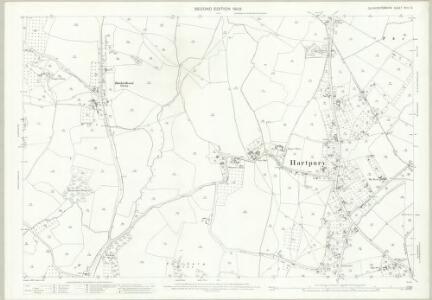 Gloucestershire XVIII.13 (includes: Ashleworth; Corse; Hartpury; Maisemore) - 25 Inch Map