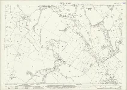 Kent LV.13 (includes: Ashford; Boughton Aluph; Eastwell; Westwell) - 25 Inch Map