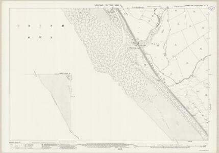 Cumberland LXXVII.12 & 16 (includes: Beckermet St Bridget; Seascale) - 25 Inch Map