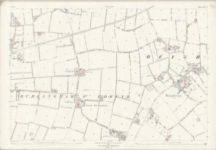 Norfolk LXV.13 (includes: Beighton; Burlingham) - 25 Inch Map