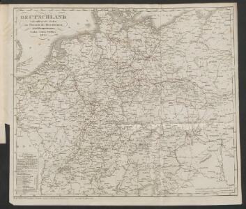 Eisen-Bahn-Atlas von Deutschland, Belgien, Elsass und dem nördlichsten Theile von Italien