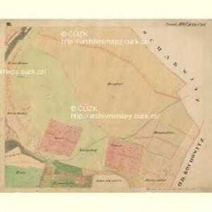 Borotitz - m0169-1-005 - Kaiserpflichtexemplar der Landkarten des stabilen Katasters