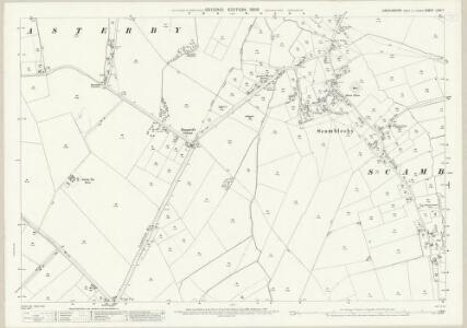 Lincolnshire LXIV.7 (includes: Asterby; Goulceby; Scamblesby) - 25 Inch Map